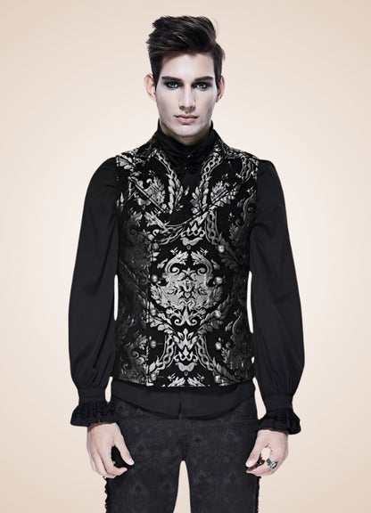 Men Victorian Double Breasted Vest UK