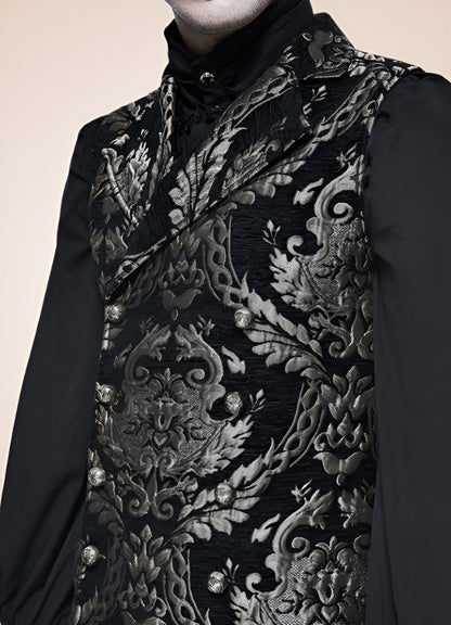 Men Victorian Double Breasted Vest UK
