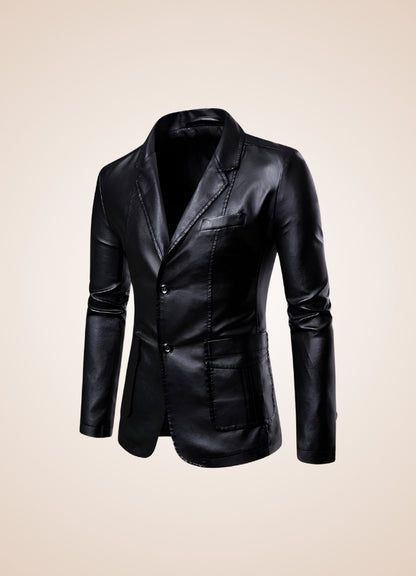 Men's Faux Leather Jacket UK