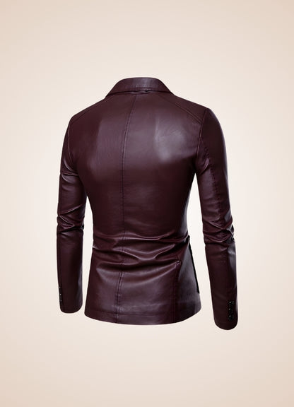 Men's Faux Leather Jacket UK