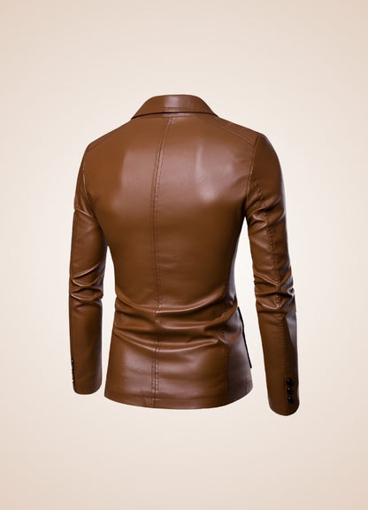 Men's Faux Leather Jacket UK