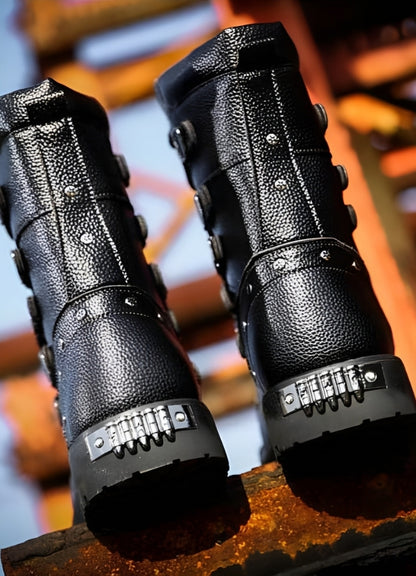 Men's Gothic Military Boots UK