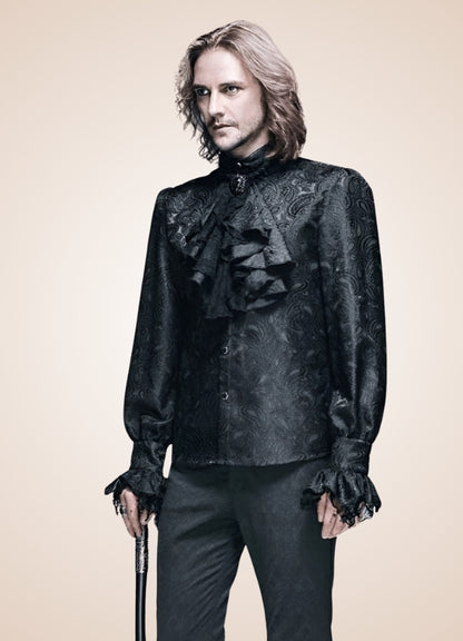 Men's Gothic Pattern Shirt UK