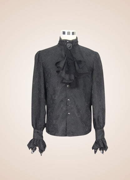 Men's Gothic Pattern Shirt UK
