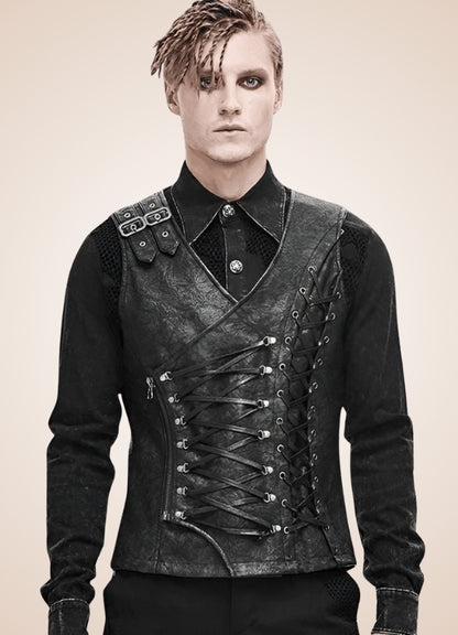 Men's Gothic Punk Corset UK