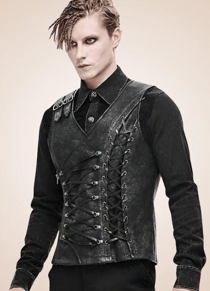 Men's Gothic Punk Corset UK