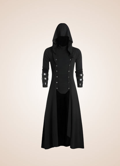 Men's Long Steampunk Redingote UK