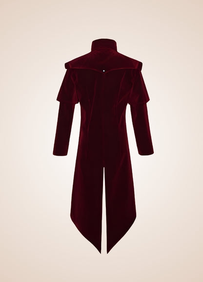 Men's Medieval Steampunk Trench Coat UK