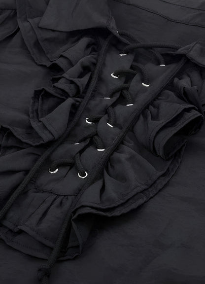 Men's Pirate Ruffles Shirt UK