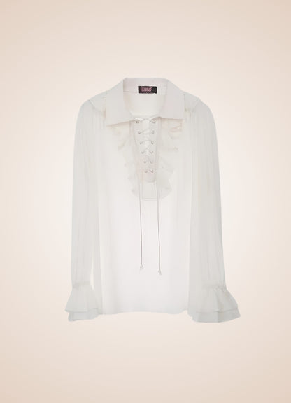 Men's Pirate Ruffles Shirt UK