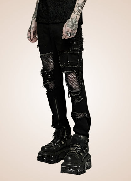 Men's Punk Rock Trousers UK