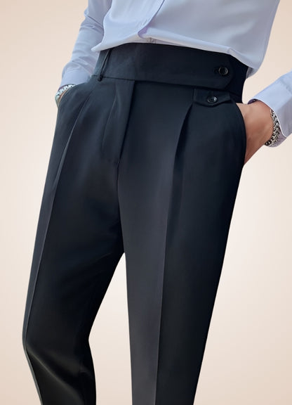 Men's Steampunk High Waist Pants UK
