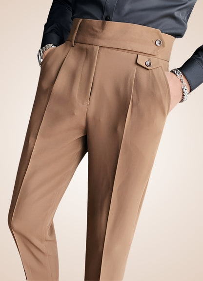 Men's Steampunk High Waist Pants UK