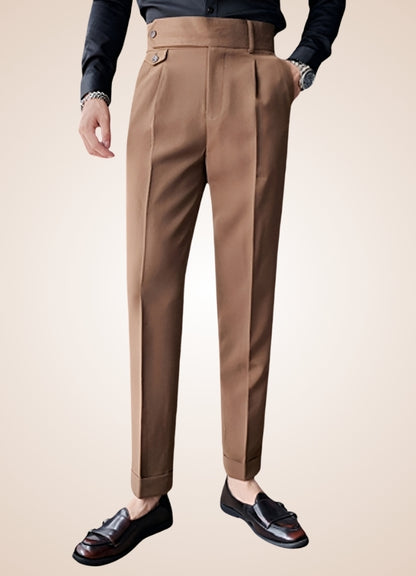 Men's Steampunk High Waist Pants UK