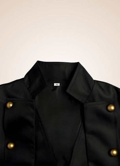 Men's Steampunk Long Coat UK