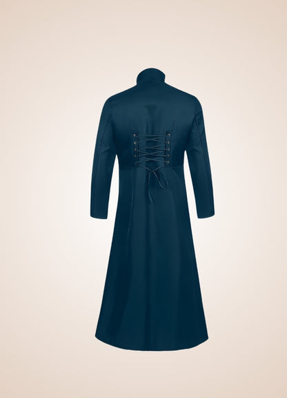Men's Steampunk Long Coat UK