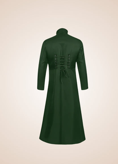 Men's Steampunk Long Coat UK