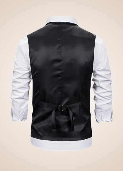 Men's Suit Vest With Chain UK