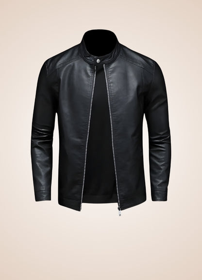 Motorcycle Steampunk Leather Jacket UK