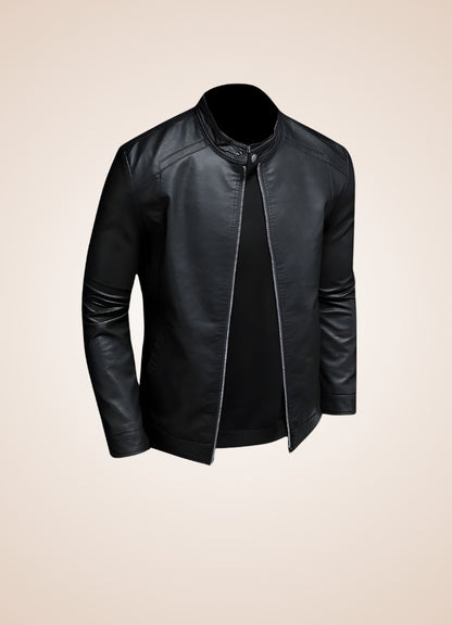 Motorcycle Steampunk Leather Jacket UK