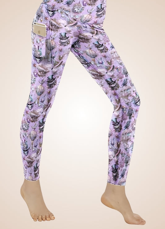 Multi Color Steampunk Legging UK