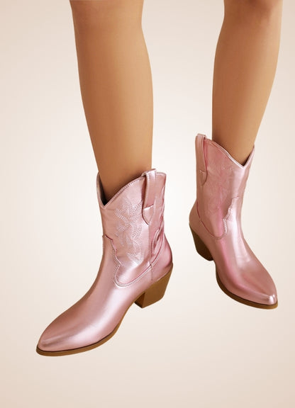 Pink Cowboy Cowgirl Boots UK