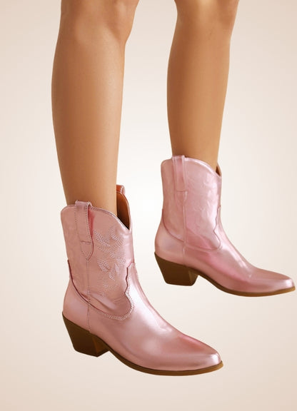 Pink Cowboy Cowgirl Boots UK