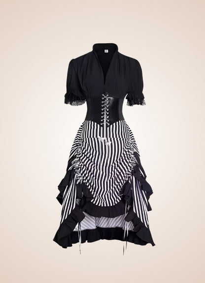 Pirate Steampunk Corset Dress UK