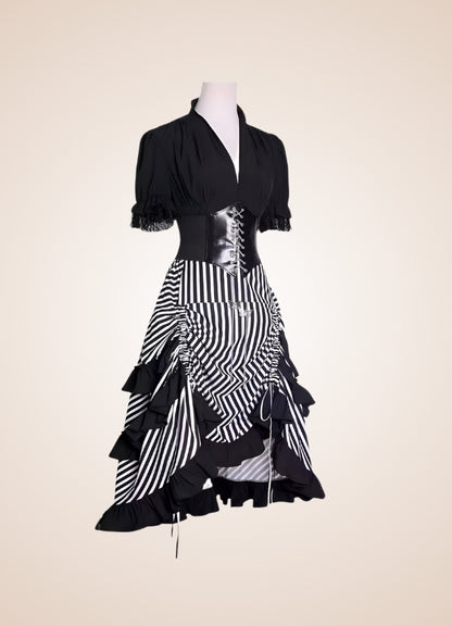 Pirate Steampunk Corset Dress UK