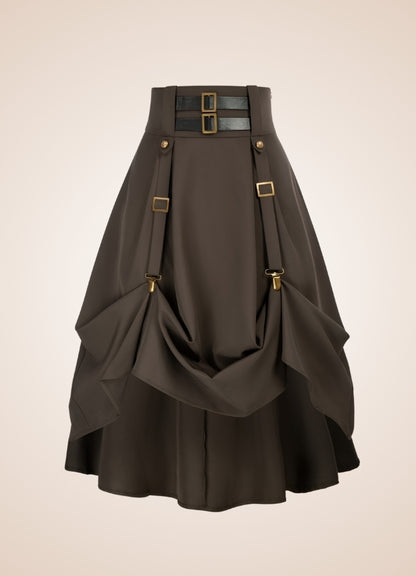 Pirate Straps Steampunk Skirt UK