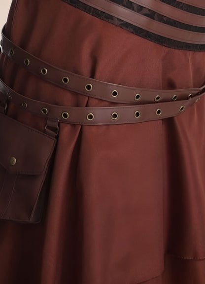 Pirate Style Steampunk Skirt UK