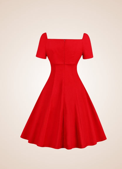 Red Gothic Style Dress UK