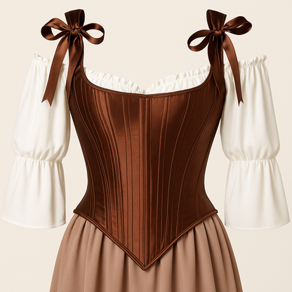 Renaissance Vintage Steampunk Bustier