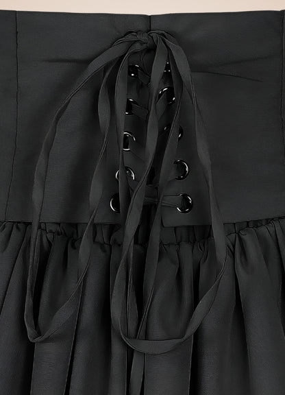 Retro High Waist Steampunk Skirt UK