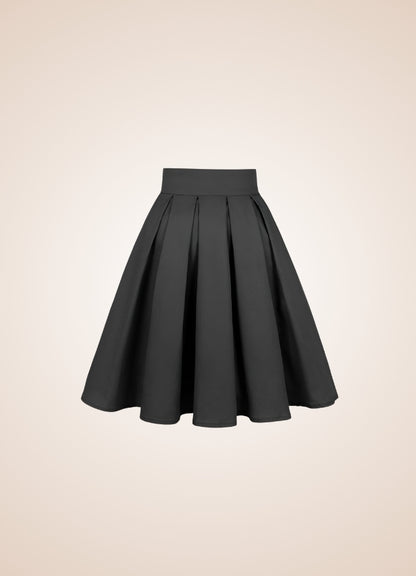 Solid Color Ribbon Mini Skirt UK