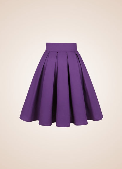 Solid Color Ribbon Mini Skirt UK