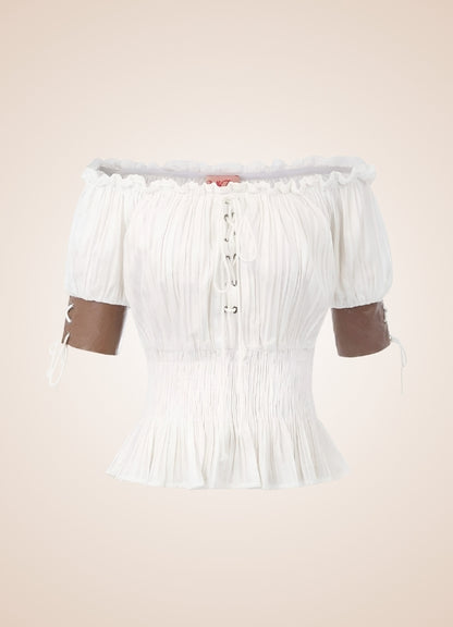Steampunk Bare Shoulders Shirt UK