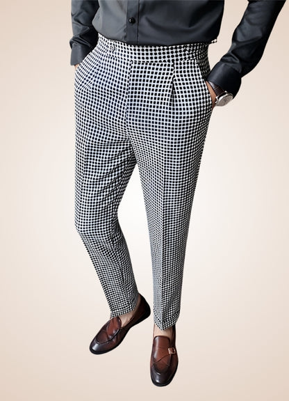 Steampunk British Style Plaid Pants UK
