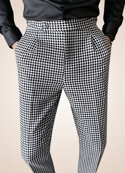Steampunk British Style Plaid Pants UK