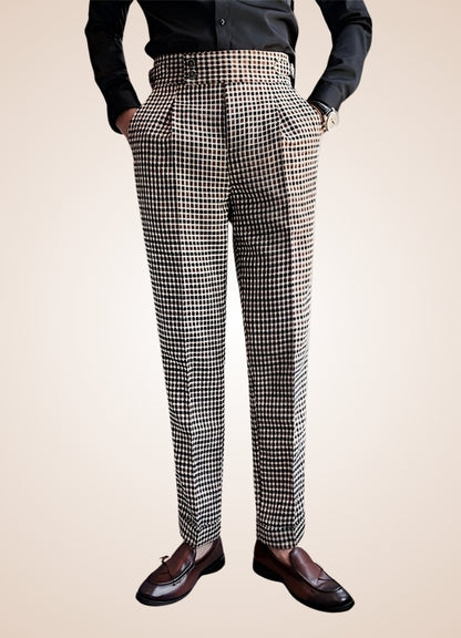 Steampunk British Style Plaid Pants UK