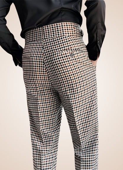 Steampunk British Style Plaid Pants UK