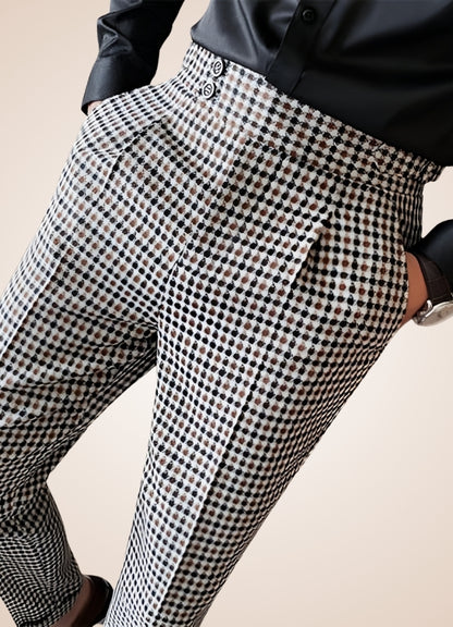 Steampunk British Style Plaid Pants UK