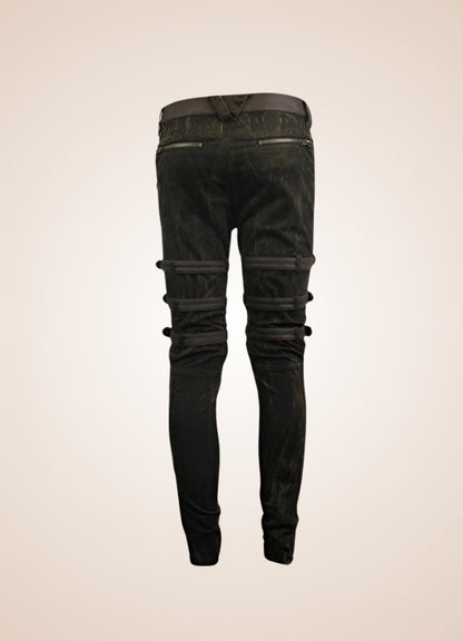 Steampunk Buckle Pants UK