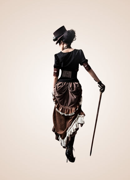 Steampunk Clock Corset Belt UK