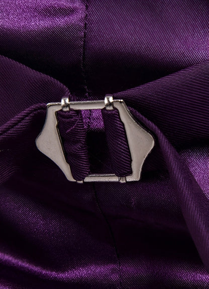 Steampunk Dark Purple Suit Vest UK