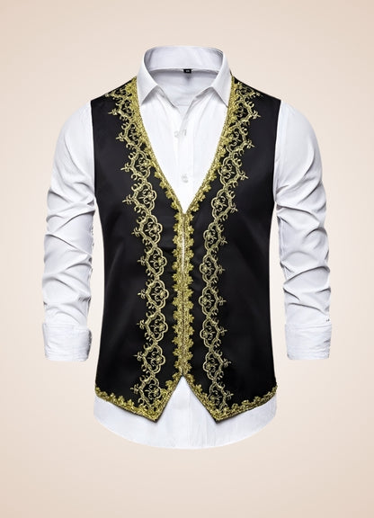 Steampunk Embroidery Vest UK