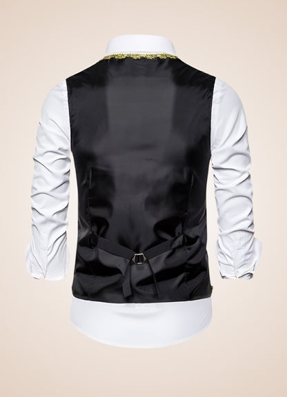 Steampunk Embroidery Vest UK