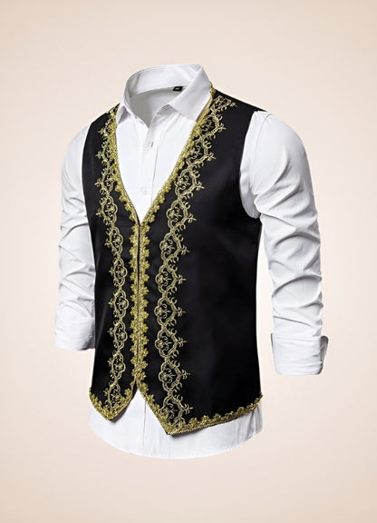 Steampunk Embroidery Vest UK