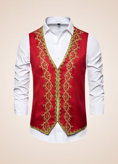 Steampunk Embroidery Vest UK