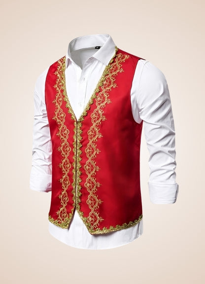 Steampunk Embroidery Vest UK
